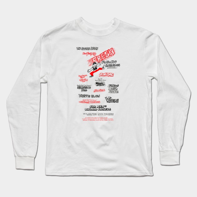 New York City Fresh Festival '84 Long Sleeve T-Shirt by Scum & Villainy